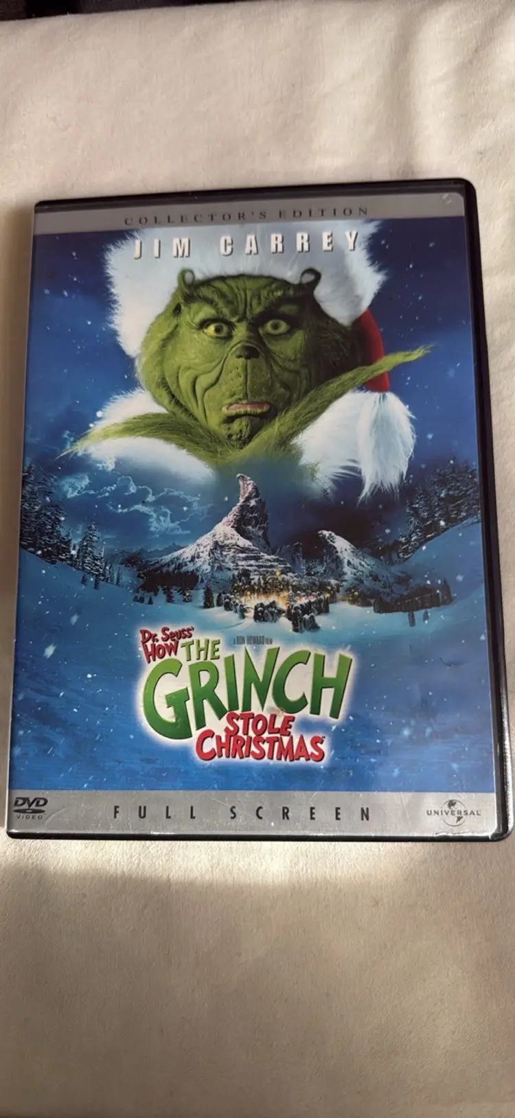 Grinch Who Stole Christmas dVD