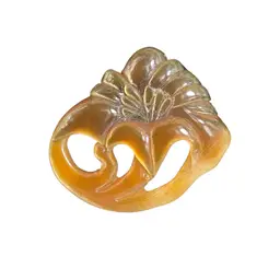 Antique Art Nouveau Baltic Amber Pendant