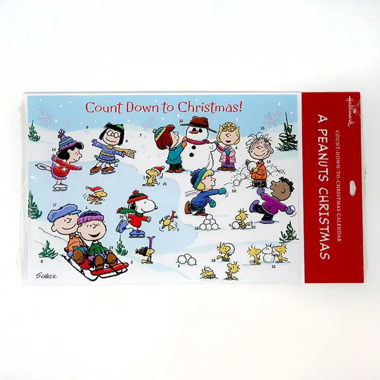 Peanuts Christmas Countdown Calendar - Holiday Fun