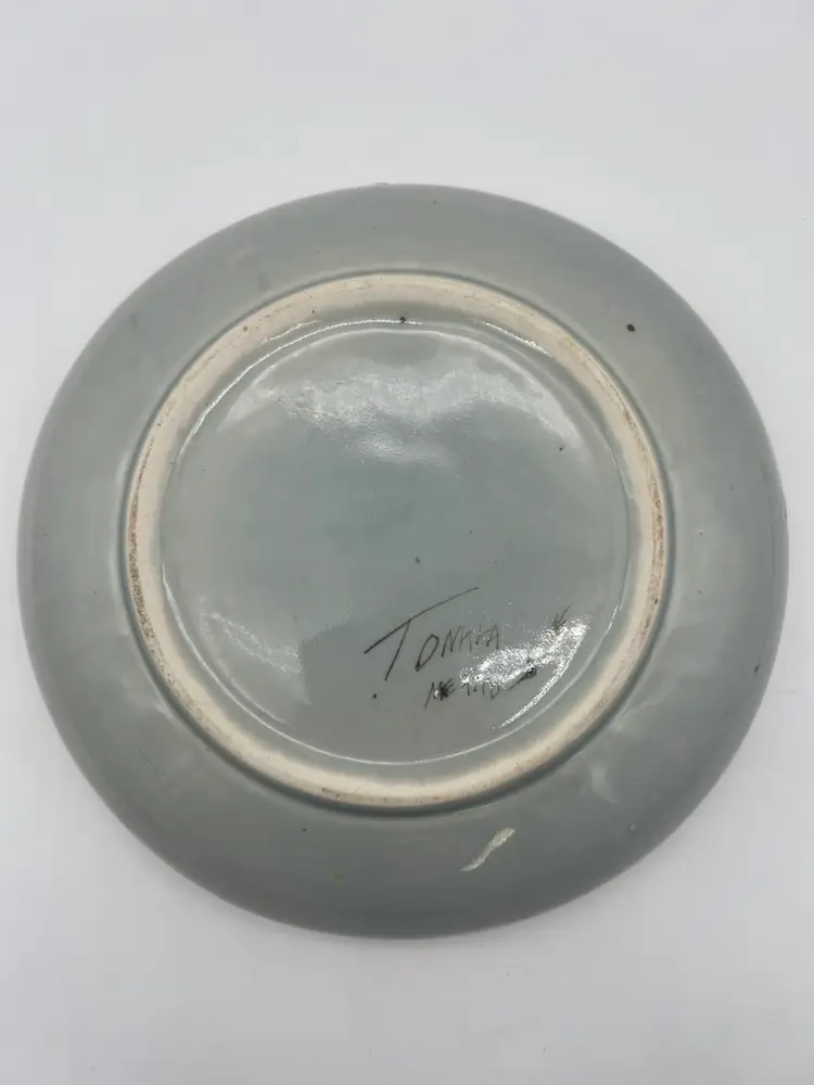 Large Vintage Ken Edwards Mexican Tonala Pottery Bowl