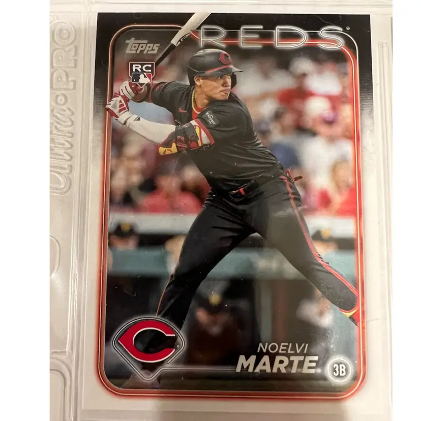 Noelvi Marte Rookie Card Cincinnati Reds