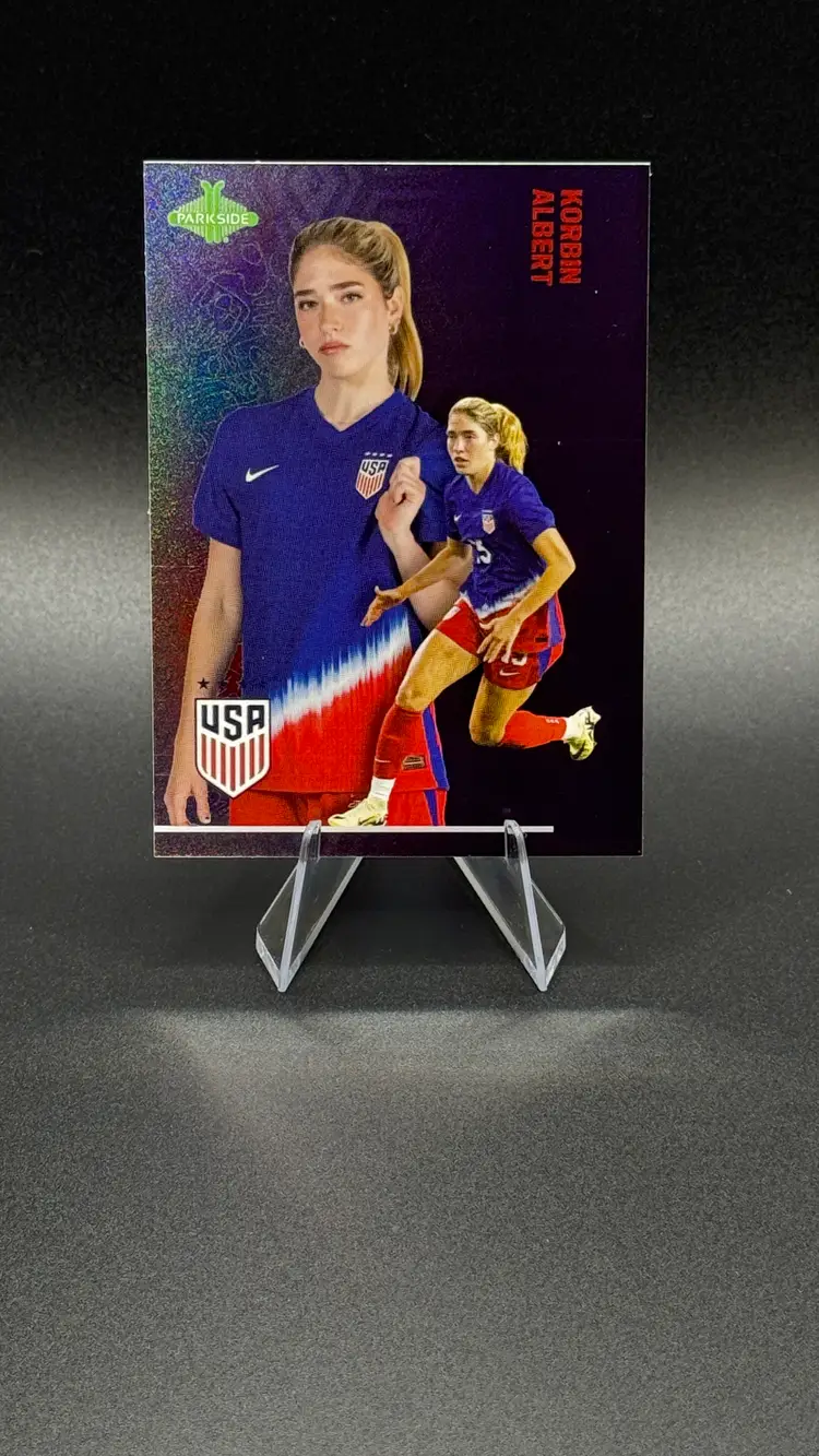 Korbin Albert 2024 Parkside USWNT One Nation One Team FOIL /65