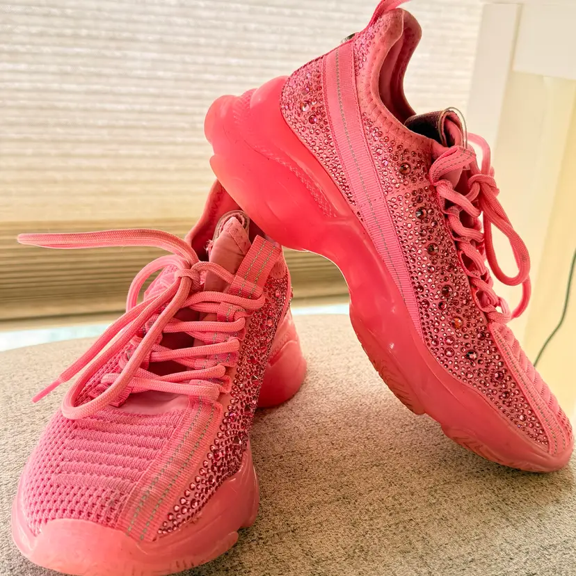 Steve Madden Women's Pink Trainers 8.5