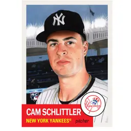 2026 MLB Living Set® Card 912 Cam Schlittler RC - New York Yankees