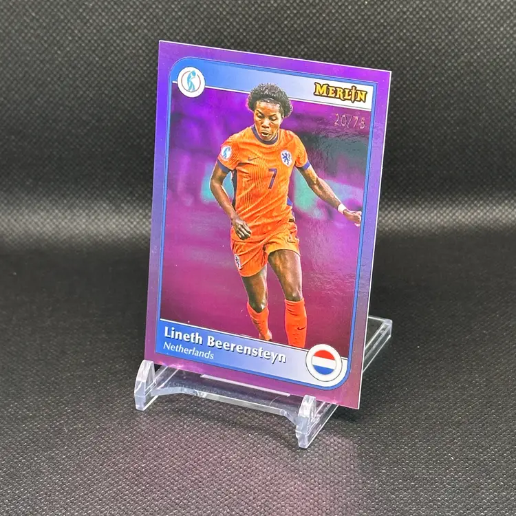 Lineth Beerensteyn Eurostars /75 2025 Topps Merlin Euros - Netherlands