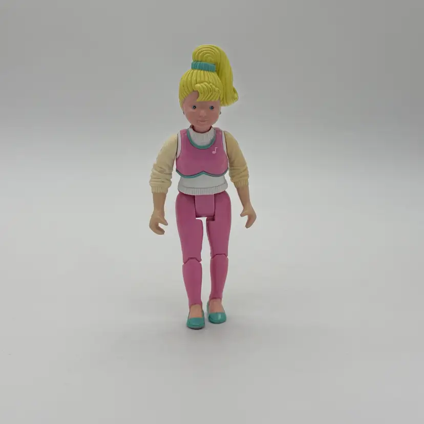 Vintage 1994 Fisher-Price Loving Family Dollhouse Teen Sister Articulated Figure
