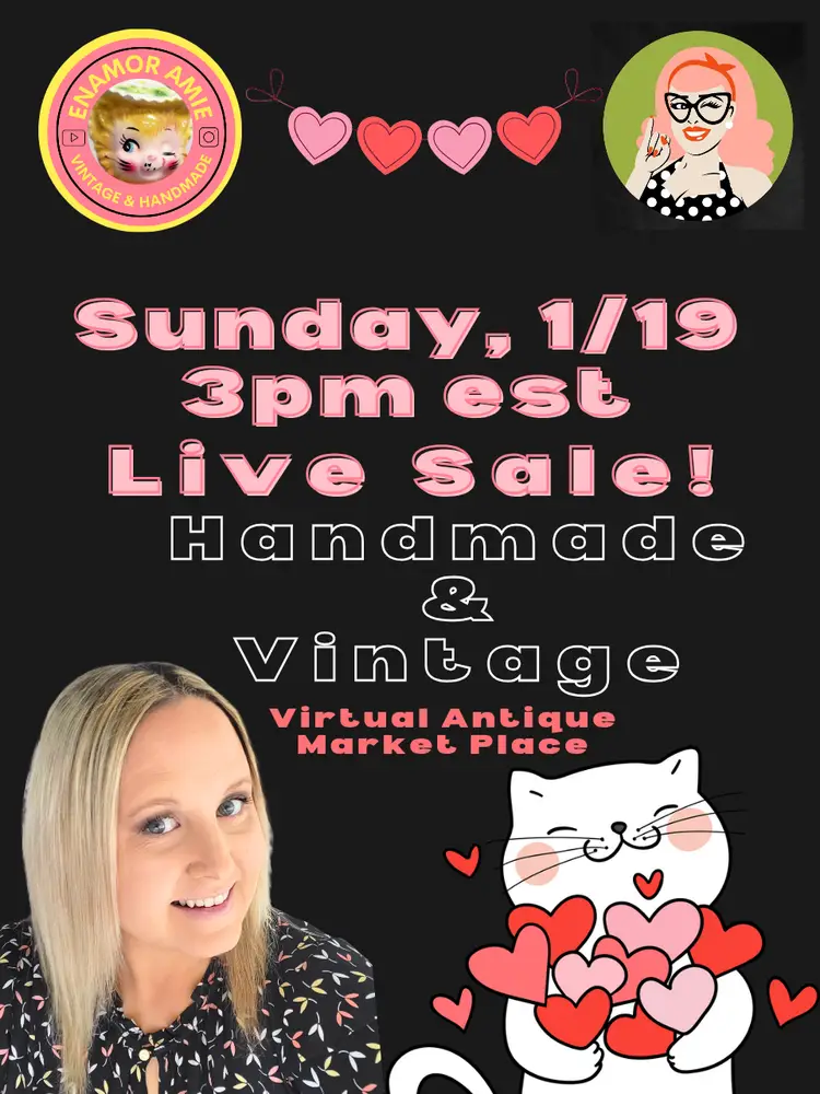 Vintage and Handmade Live Sale