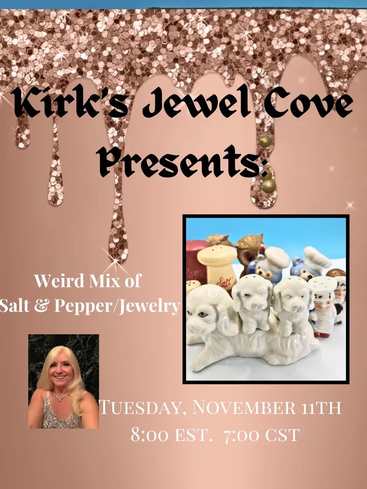 Weird Mix of Salt & Pepper - Jewelry Too!