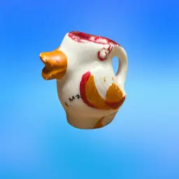 20. Vintage Duck Creamer 1-1/2” Tall