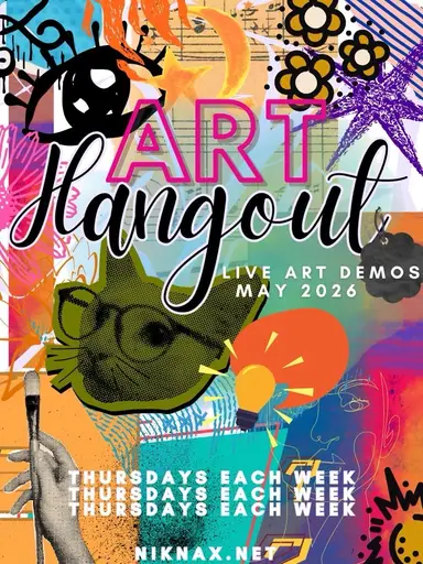 Art Hangout w/ SilverShoalsStudio 