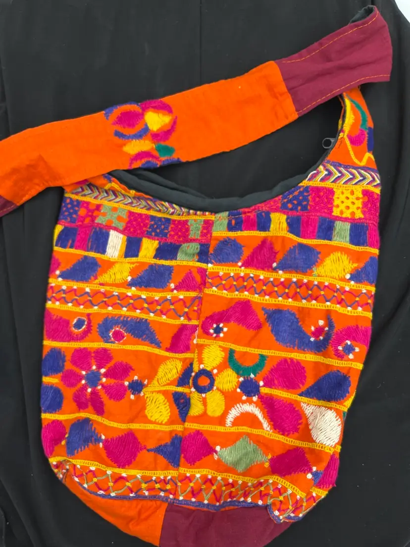 Kathmondu Imports-Crossbody Boho Style Bag