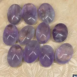 Amethyst Palmstone Small