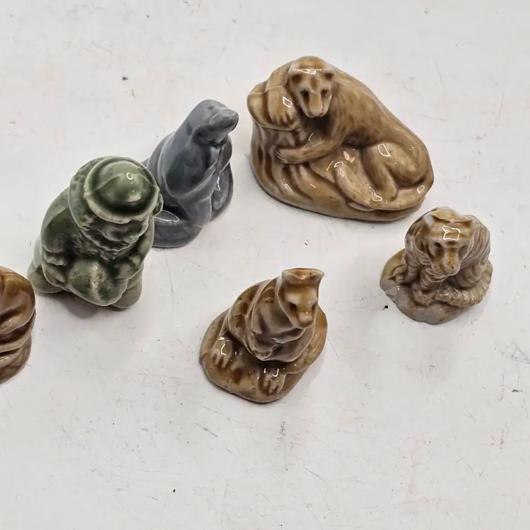 Wade Whimsies circus animals big cats lot of 6