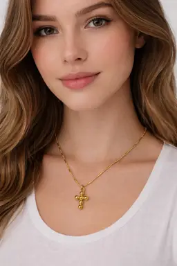 Stainless steel Cross Necklace