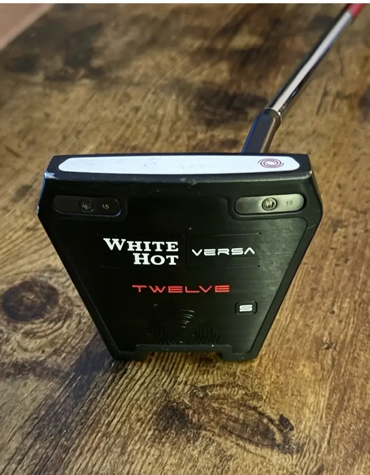 Odyssey White Hot Versa 12 S, 33”. New grip. Offers Welcome!!