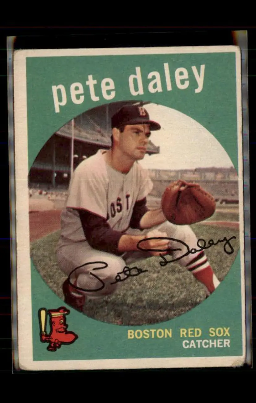 1959 Topps #276b Pete Daley - (pk4) - Boston Red Sox