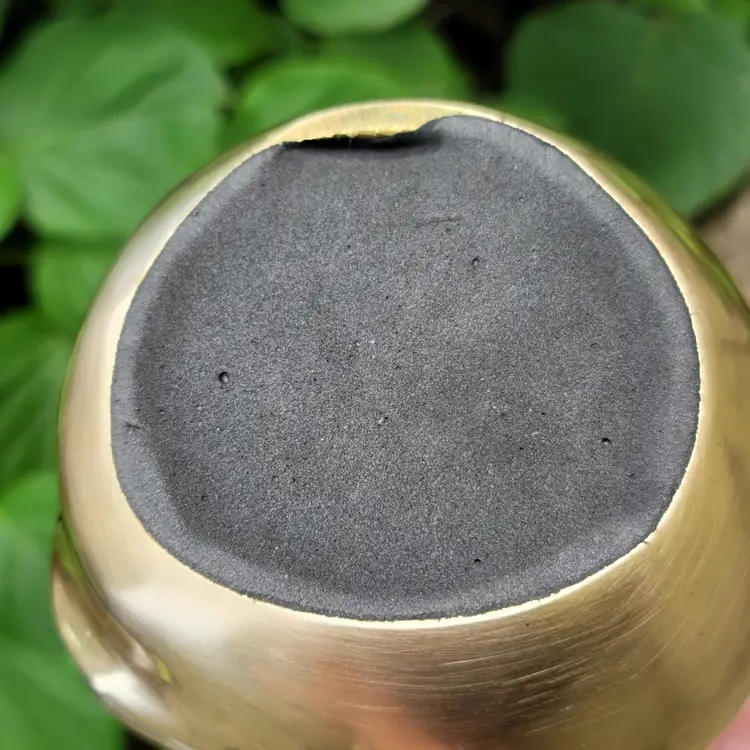 French Surrealist Brass "Pomme Bouche" Styled After Claude Lalanne