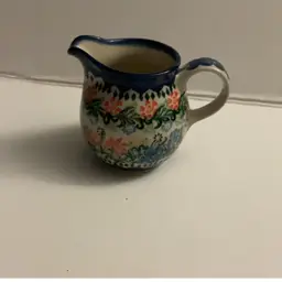 Polish Pottery Creamer
