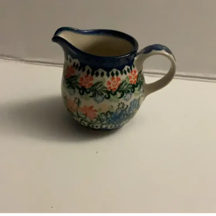 Polish Pottery Creamer