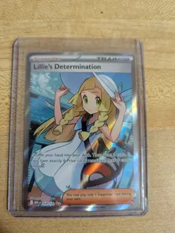 Lillie's Determination Holo Trainer Card