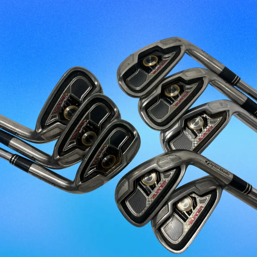 TaylorMade tour burner iron set 3- P Stiff Flex