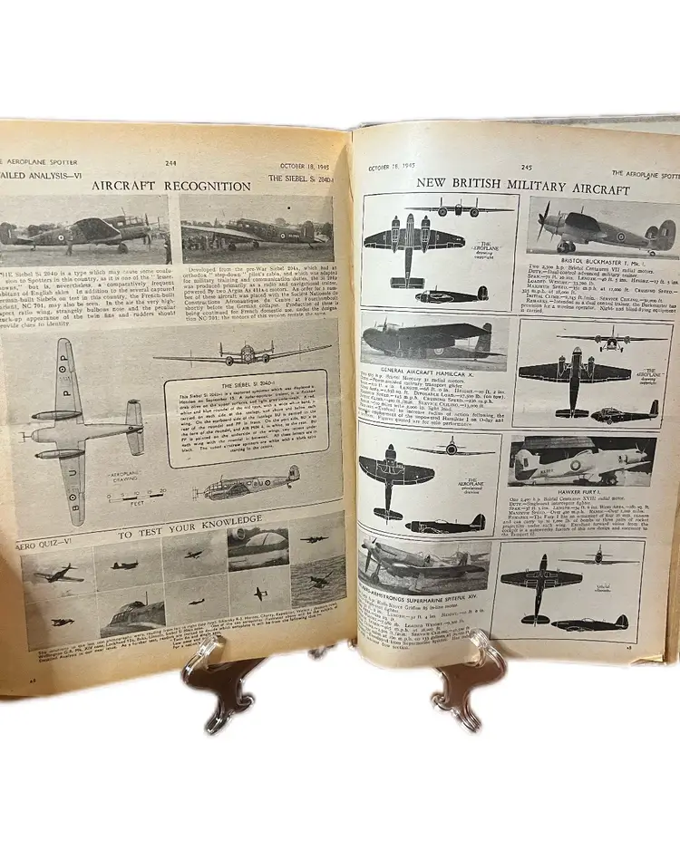 1945 Airplane Book- AMAZING!