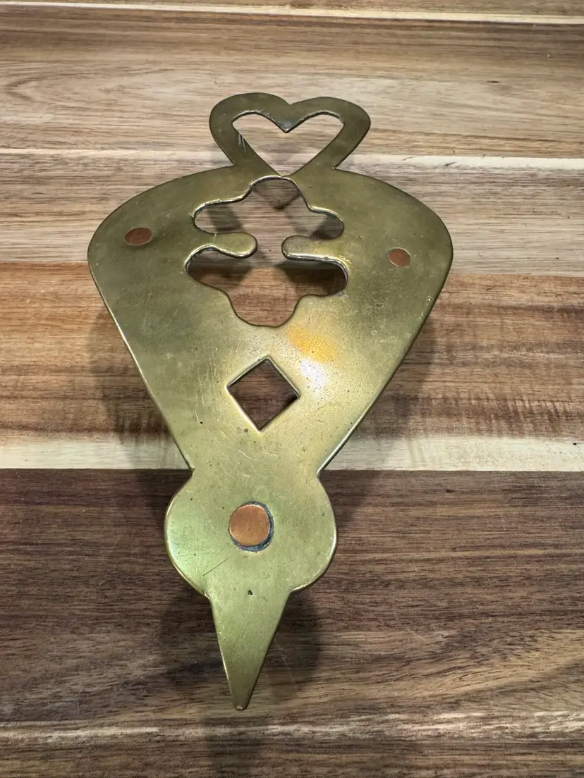 Antique Brass Trivet