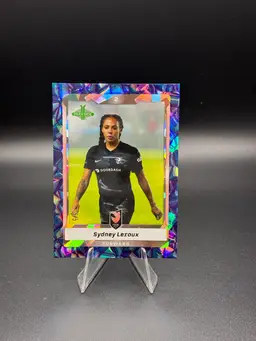 Sydney Leroux 2025 Parkside Project Purple /5 Angel City FC Soccer Card