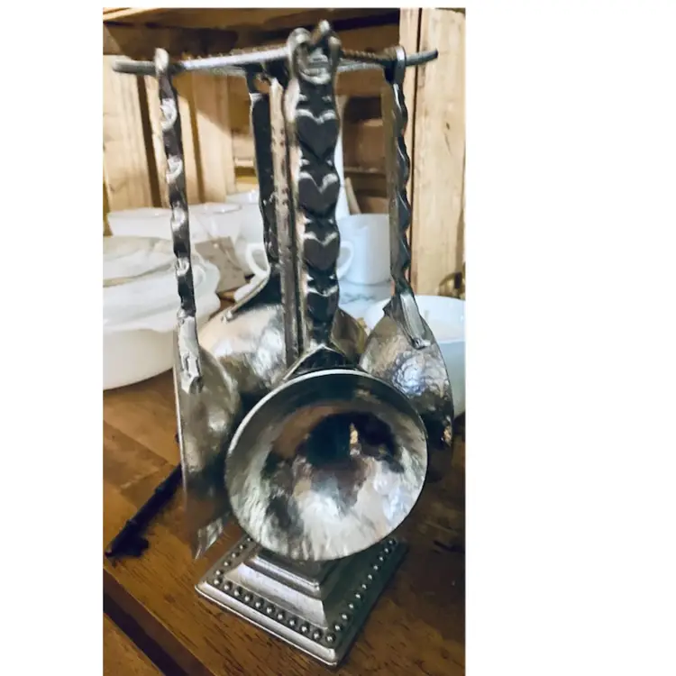 Crosby & Taylor pewter measuring cups