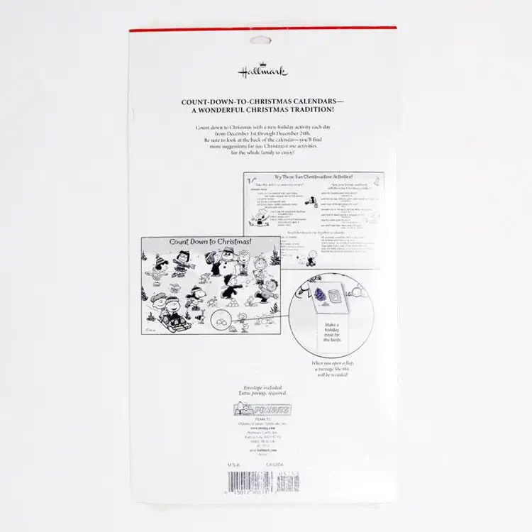 Peanuts Christmas Countdown Calendar - Holiday Fun