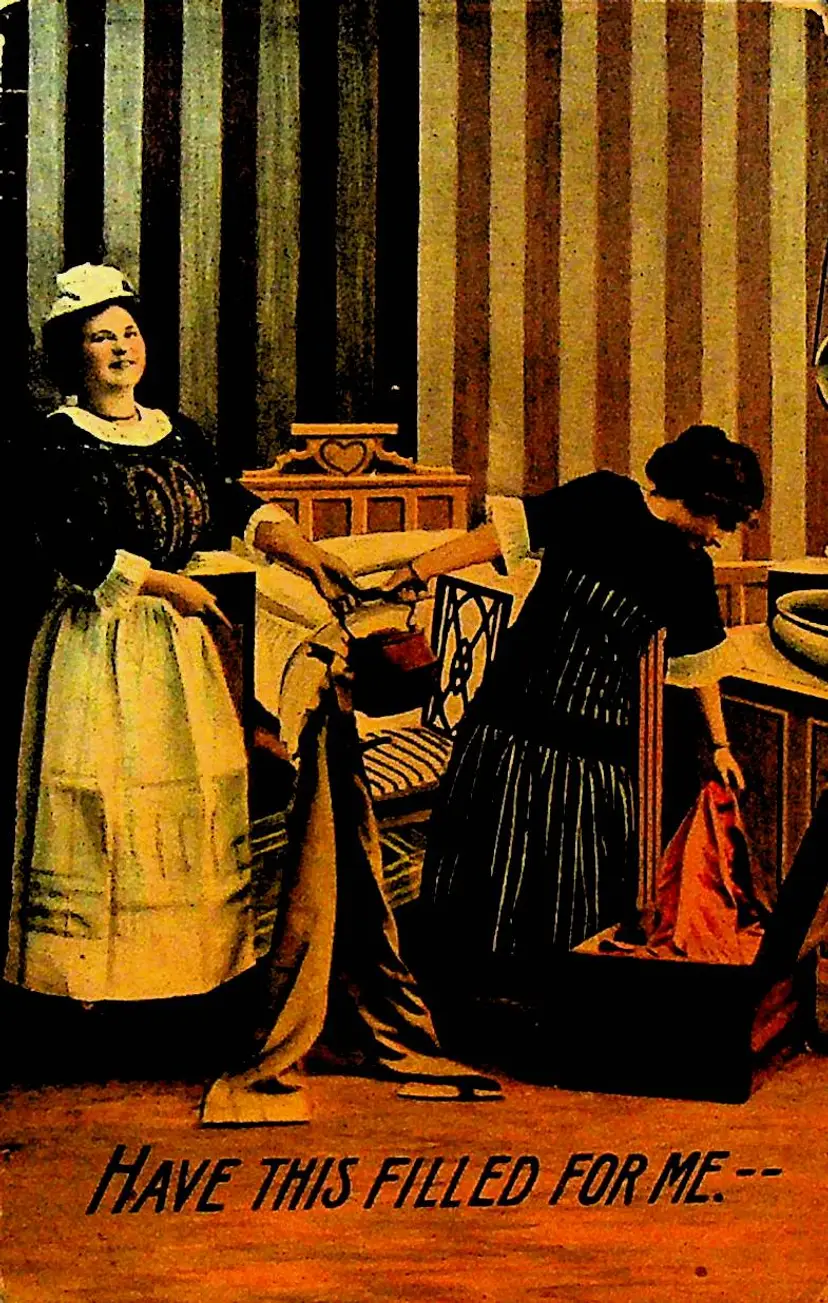 Have This Filled for Me Novelty Postcard 1912