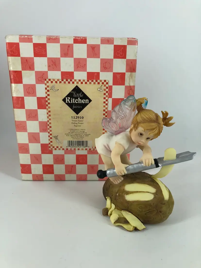 My Little Kitchen Fairies Enesco Potato Fairie 2003 w/ Box