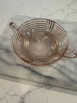 Anchor Hocking Pink Bowl