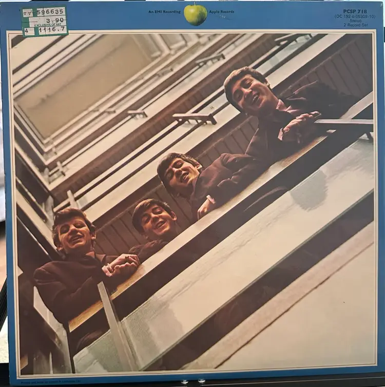 The Beatles 1967-1970 (Blue album) 2LP Apple PCSP718 UK Import Blue Vinyl