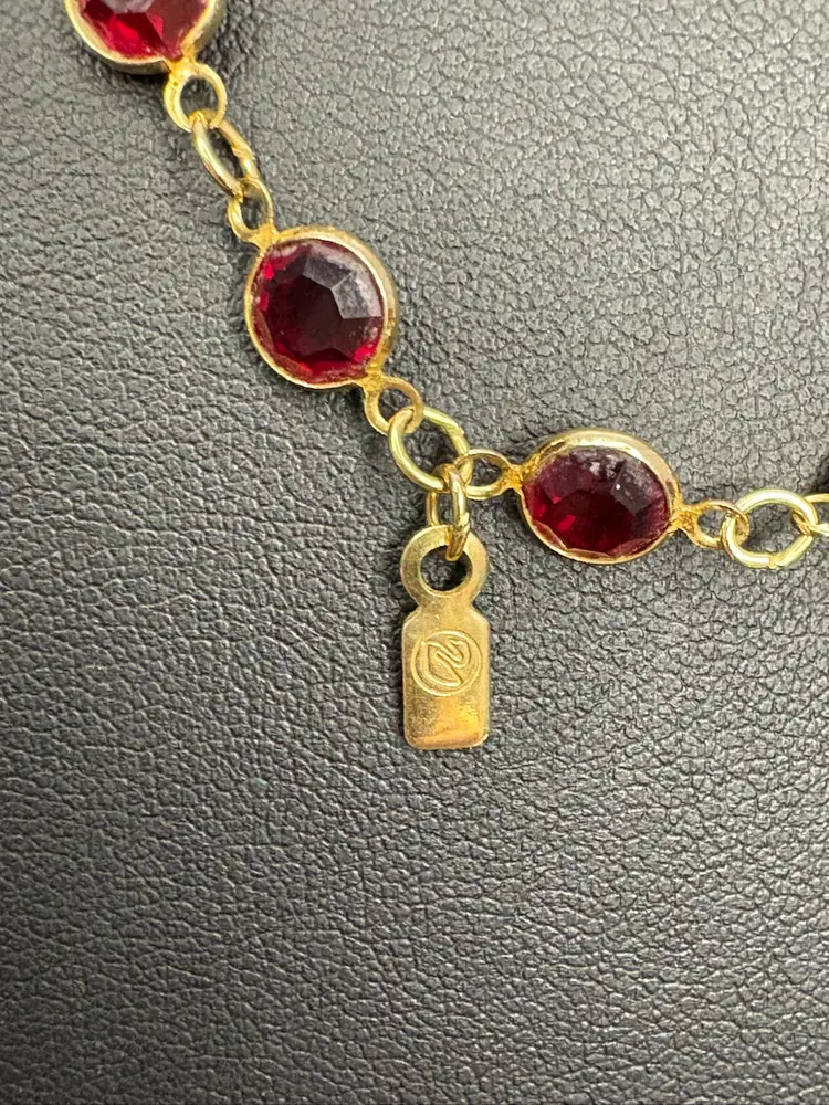 33. 30in Swarovski Signed Crystal Necklace