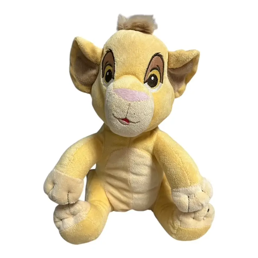 Disney Pixar The Lion King 12" Baby Simba Plush – Kids Line LLC, Good Condition