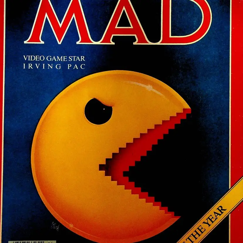 Mad Magazine 233 Pac-Man Man of the Year