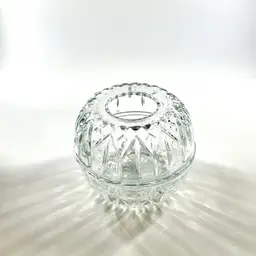 Vintage Fairy Light Faceted. Candle Holder Lamp By Home Interiors Homco