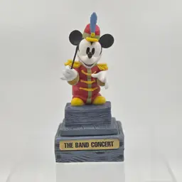 WDCC Mickey Mouse The Band Concert Sculpture "From the Top" 70th Birthday with Base