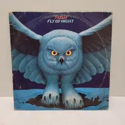 Rush Fly by Night LP Vinyl Record Mercury 1975 SRM-1-1023 First Untested As Is
