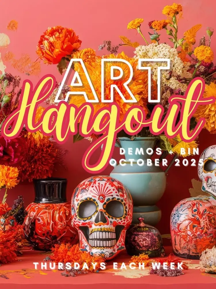 Art Hangout With Jess! Paper Flowers! 