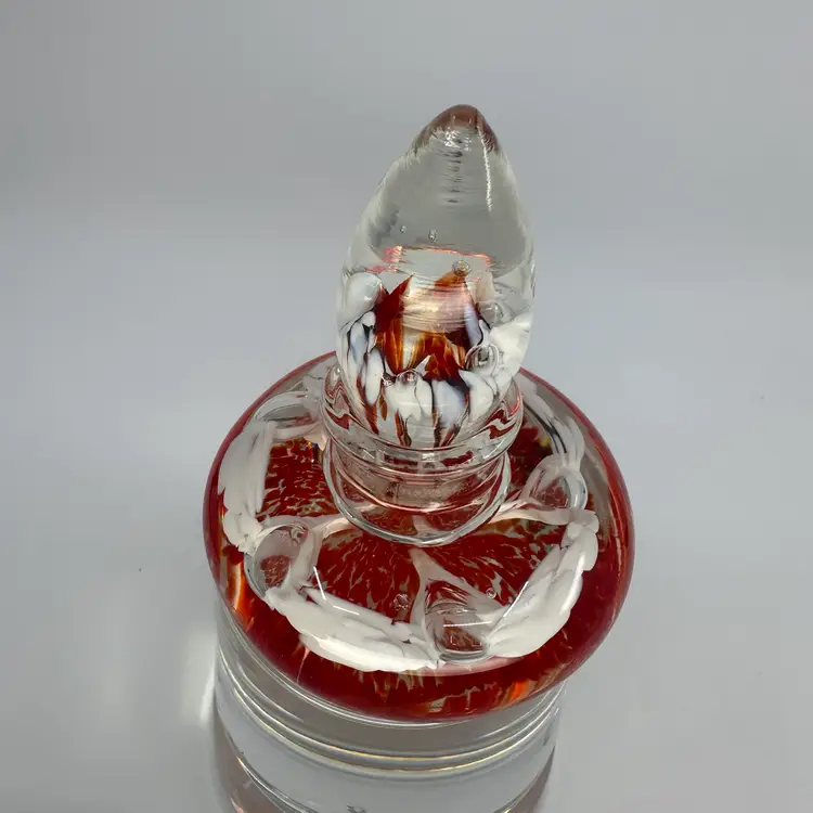 Red Clear Small Perfume Bottle