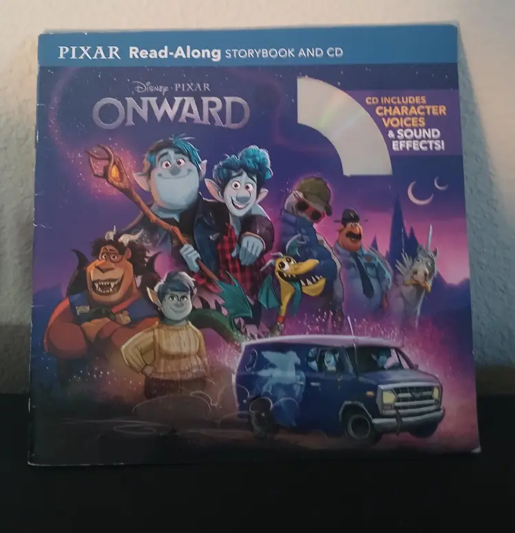 Disney Pixar Onward Read-Along Storybook and CD