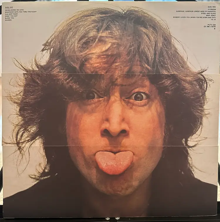 JOHN  LENNON WALLS AND BRIDGES 1974 PCTC 253 W/BOOK LIVERPOOL IMPORT