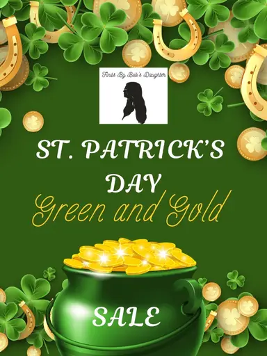 Vintage Variety Shop- Green, Gold, And More