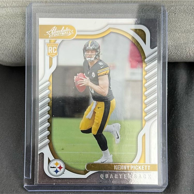 KENNY PICKETT 2022 PANINI ABSOLUTE FOOTBALL BASE ROOKIE CARD RC #101 STEELERS