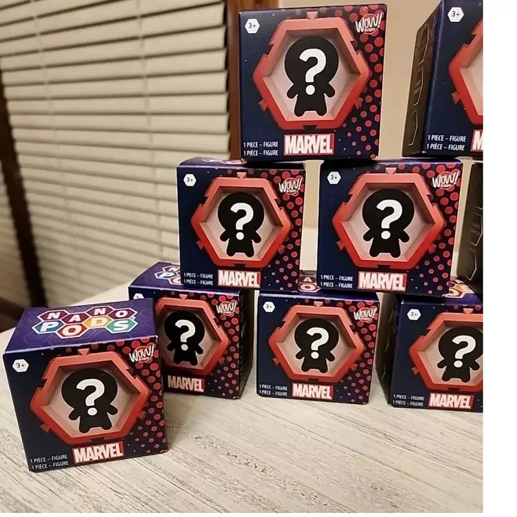 WOW Marvel Nano Pods Marvel Heroes Lot of 11 Blind Box New Sealed