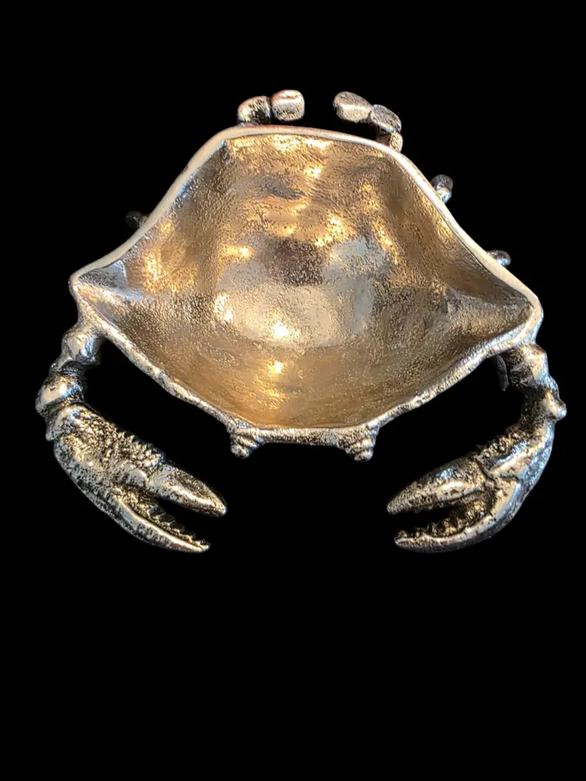 Vintage (possibly Pier 1) Crab Serving or Dipping Bowl