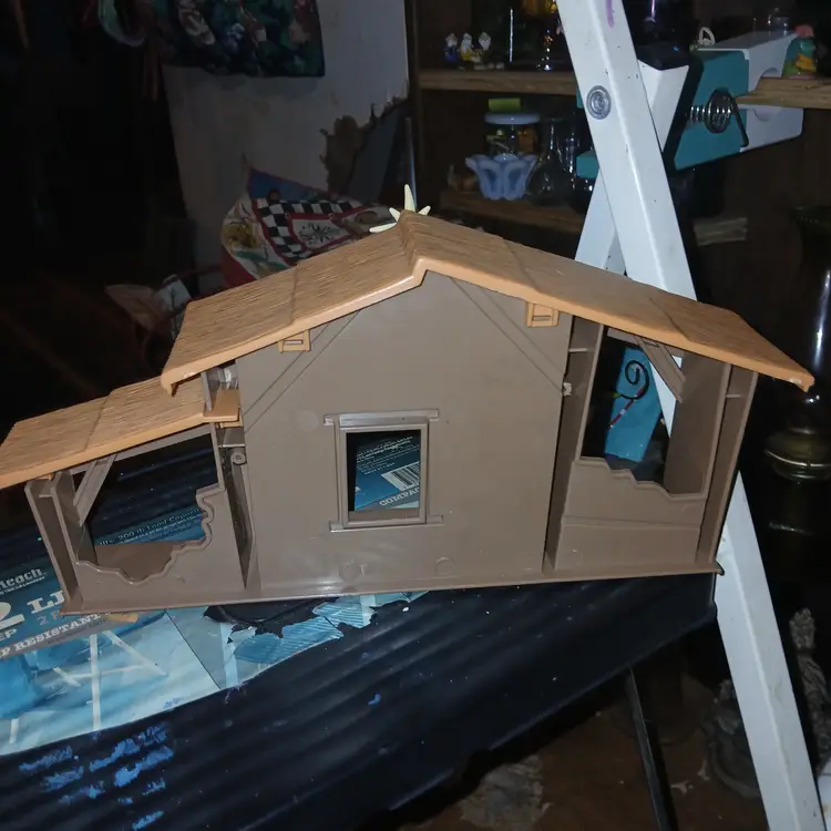 Vintage Nativity Playset piece