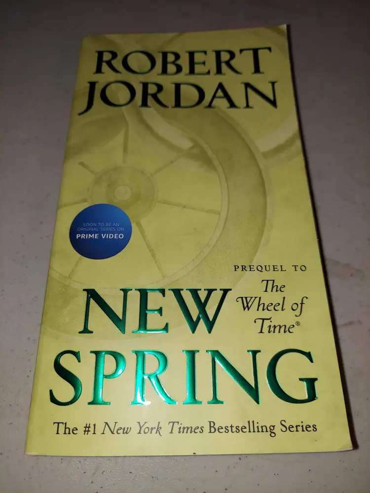 Wheel of Time New Spring Prequel Robert Jordan PB